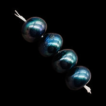 Load image into Gallery viewer, 4 Radiant Cobalt Periwinkle FW Pearl (12x8.5 to 8x6.5mm) Beads 2983