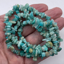 Load image into Gallery viewer, Amazonite Strand Chip | 11x8x5 to 7x5x4mm | Green | 200 Bead