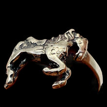 Load image into Gallery viewer, Sterling Silver Pony Horse Ring | Size 8 1/4 | Silver | 1 Ring |