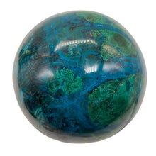 Load image into Gallery viewer, Chrysocolla Malachite Sphere 396g (14oz) | 66mm (2.6") | Green Blue| 1 Specimen|