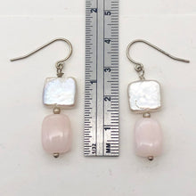 Load image into Gallery viewer, Spectacular Peruvian Pink Opal Sterling & Pearl Set 200039