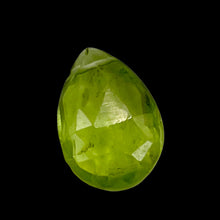 Load image into Gallery viewer, Faceted Peridot Briolette Bead | Green | 11x7x4mm | 2.9 ct |