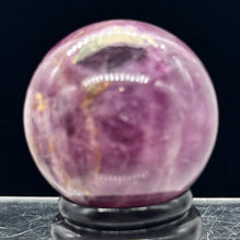 Load image into Gallery viewer, Lepidolite Purple Mica 134g Sphere | 1 3/4 in | Purple, White | 1 Specimen |