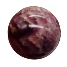 Load image into Gallery viewer, Lepidolite Purple Mica 138g Sphere | 1 3/4 in | Purple, White | 1 Specimen |