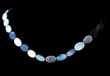 Load image into Gallery viewer, Hot Tahitian Mother of Pearl Flat Oval Bead Strand 104354