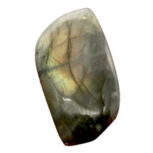 Load image into Gallery viewer, Labradorite Spectrolite Free Form Pendant Bead | 38x20x8mm | Golden Gray |
