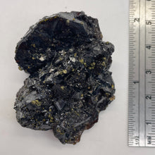 Load image into Gallery viewer, Fluorite Natural Collectors Display Specimen | 57g | 48x28x20mm | Black, Purple|