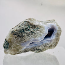 Load image into Gallery viewer, Chalcedony 222g Natural | 3 3/4x1 3/4x 1 1/2" | White Gray | 1 Specimen