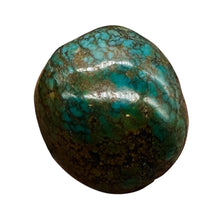 Load image into Gallery viewer, Turquoise Natural Focal 20g Nugget Bead | 27x25x20mm | Blue, Black | 1 Bead |