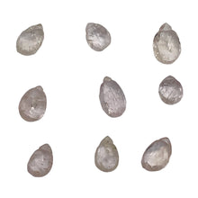 Load image into Gallery viewer, 1 Premium 7x5x2.5 to 8x5.5x3mm Topaz Faceted Briolette Bead 4077M