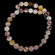 Load image into Gallery viewer, Natural Quartz Orange' 12x4mm Coin Bead Strand 109337