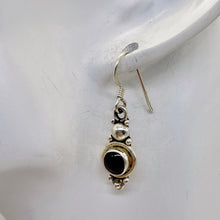 Load image into Gallery viewer, Fabulous Goddess Red Garnet Sterling Silver Drop/Dangle Earrings! | 1" Long |