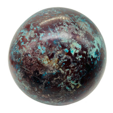 Load image into Gallery viewer, Chrysocolla 418g Sphere | 2 1/2" | Green Blue Tan | 1 Collector's Item |