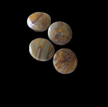 Load image into Gallery viewer, Decadent 4 Chocolate Jasper 20mm Coin Beads 9682