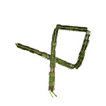 Load image into Gallery viewer, Fluorite AAA Cube Bead Parcel | 4x4mm | 8" Long | Green | 45 Beads |