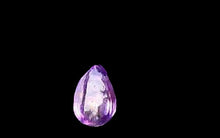 Load image into Gallery viewer, 1 Gem Quality 9x6x3.5mm Amethyst Pear Briolette Bead 6101