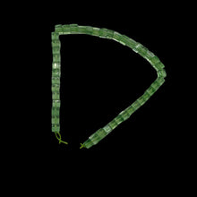 Load image into Gallery viewer, Fluorite AAA Cube Bead Strand | 4x4mm | 16" Long | Green | 90 Beads |