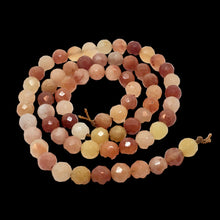 Load image into Gallery viewer, Autumn Jade Faceted Bead Strand 105665