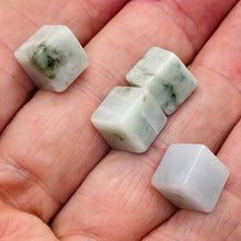 Load image into Gallery viewer, Jade AAA Cube Beads | 10x10mm | Lavender | 4 Beads |