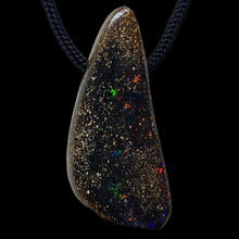 Load image into Gallery viewer, 31.54cts Rivers of Fire Boulder Opal Bead Pendant 7994Ab