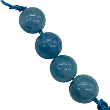 Load image into Gallery viewer, Aquamarine AAA Round Bead Parcel | 8mm | Blue | 4 Beads |