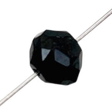 Load image into Gallery viewer, 1 Fancy Color 0.61cts Natural Black Diamond Roundel Bead 9892D