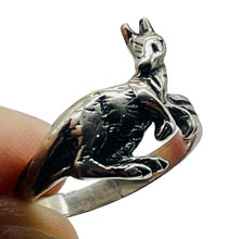 Load image into Gallery viewer, Sterling Silver Kangaroo Ring | Size 5 | Silver | 1 Ring |