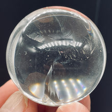 Load image into Gallery viewer, Quartz 78g (3oz) Skrying Sphere | 39mm (1.5") | Clear | 1 Display Specimen |