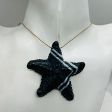 Load image into Gallery viewer, Stunning! Carved Sardonyx Starfish Large Pendant Bead | 58x55x10mm |