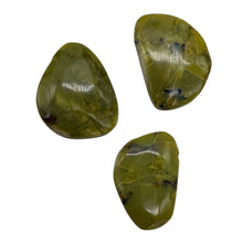 Load image into Gallery viewer, Turquoise Faustite Freeform Beads| 28x19 to 27x18m | Chartreuse, Black| 3 Beads|