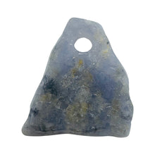 Load image into Gallery viewer, Druzy Blue Chalcedony Designer Pendant Bead | 125cts | 49x42x7mm | 1 Bead |