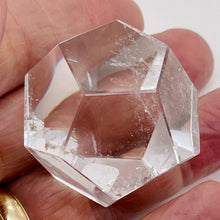 Load image into Gallery viewer, Rock Crystal 66g Dodecahedron Specimen | 33mm | Clear | 1 Figurine |
