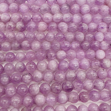 Load image into Gallery viewer, Kunzite AAA Round Bead Parcel | 6mm | Lavender | 8 Beads |