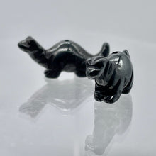 Load image into Gallery viewer, Dinosaur Hematite Diplodocus Animal Beads 009259HM | 25x11.5x7.5mm | Graphite