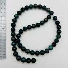 Load image into Gallery viewer, Bloodstone, Heliotrope Round Bead Strand | 8mm | Green, Red | 47 Beads |