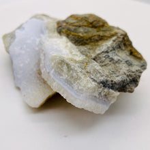 Load image into Gallery viewer, Chalcedony 176g Natural | 4x2x1" | White Blue Gray | 1 Specimen |
