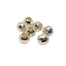 Load image into Gallery viewer, Designer 5 Sterling Silver 4.5mm Dance Ball Beads 7848