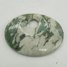 Load image into Gallery viewer, Harmony Stone Oval Centerpiece Bead - Snowy Forests | 63x45x8mm | 1 Bead |