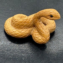 Load image into Gallery viewer, Year of the Snake 2025 Striking Netsuke Pendant Bead