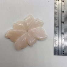 Load image into Gallery viewer, Peruvian Opal 15cts Flower | 33x26x4mm | Pink | 1 Pendant Bead