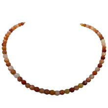 Load image into Gallery viewer, Autumn Jade Faceted Bead Strand 105665