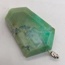 Load image into Gallery viewer, Chrysoprase 21g Freeform Pendant Bead | 48x32x10mm | Green | 1 Pendant Bead |