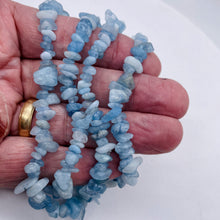 Load image into Gallery viewer, Aquamarine 32" Chip Strand | 11x8x5 to 7x5x4mm | Blue | 200 Beads |