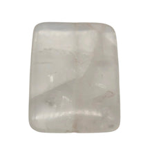 Load image into Gallery viewer, Quartz Orange Rectangular Pendant Bead | 40x30x6mm | Clear |
