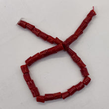 Load image into Gallery viewer, Natural AAA Red Coral Branch Bead Strand | 6x4mm | 32 Beads |