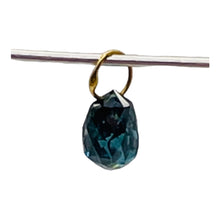 Load image into Gallery viewer, Diamond 14K .30ct Briolette | 4x2.75x2mm | Blue | 1 Pendant Bead |