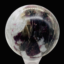 Load image into Gallery viewer, Garnet Crystal 645g Sphere | 3" | Red White | 1 Collector's Item |