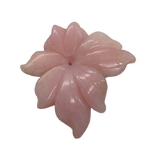 Load image into Gallery viewer, Peruvian Opal 45cts Flower Pendant Bead | 45x42x6mm | Pink | 1 Pendant Bead |