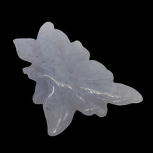 Load image into Gallery viewer, Chalcedony 19ct Hand Carved Flower Bead | 30x28x5mm | Blue | 1 Pendant Bead |
