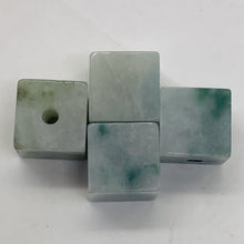 Load image into Gallery viewer, Jade AAA Cube Beads | 10x10mm | Lavender | 4 Beads |